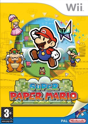 Super paper mario - mario, (fr)
