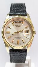 Orologio Ricoh automatic watch day date vintage montre 35mm elegant montre man