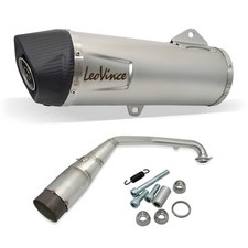 Sistema di scarico LeoVince completo SBK LV ONE EVO, acciaio inox carbon con cat