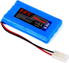 Batteria Da 9.6V 2000Mah Nimh RC Racing Pack per Modellini Di Automobili, Aerei,