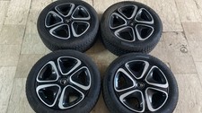 4 Gomme Cerchi Ruote Pneumatici a Plattò Citroen C3 2022 MIS 205-55-16 BICOLORE