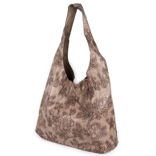Borsa donna color fango - , grande