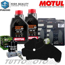Tagliando PIAGGIO Carnaby 300 Cruiser 2009-2013 / Motul Filtri Candela Pastiglie
