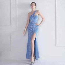 Vestito Abito Elegante Lungo