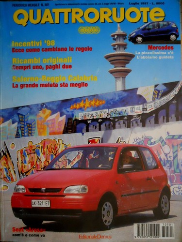 Quattroruote 501 1997 - , alla