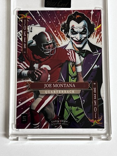 Joe montana joker wild card - joe,