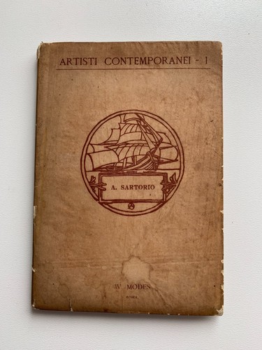 Antico libro arte aristide - libro,