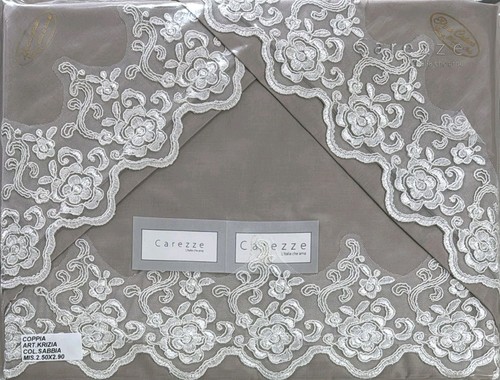 Completo lenzuola con pizzo - lenzuola,