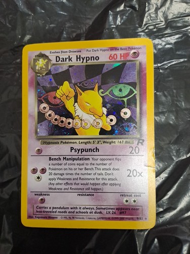 Pokémon dark hypno team - pokémon,
