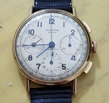 Universal Geneve Swiss Made Unicompax Cal 287 Oro 18kt