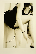 LE GAMBE DELLE DONNE #2 positivo di grande formato su acetato A4