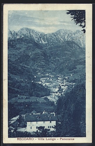Cartolina recoaro villa - cartolina,