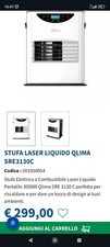Stufa Elettrica LASER LIQUIDO QLIMA SRE 3130 C Zibro