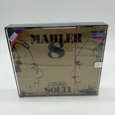 Gustav Mahler Symphony No. 8 CD 1985 2 Discs London Chicago Symphony  Geo Solti