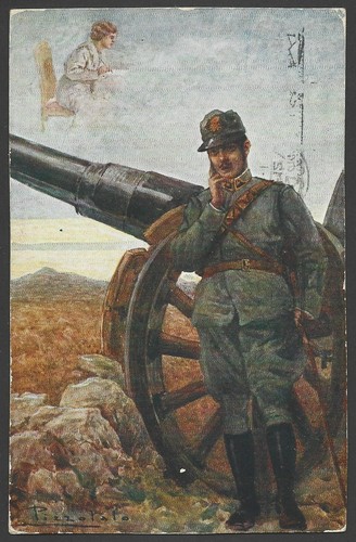 Cartolina patria amore 1962 - cartolina,