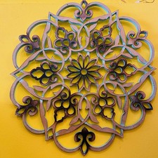 Mandala etnico fiore di loto