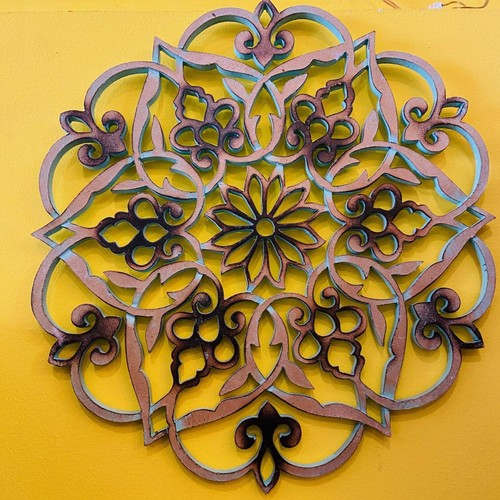 Mandala etnico fiore loto - etnico, di