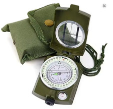 Bussola  Militare esercito originale in alluminio