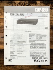 Sony cdp 690 lettore - sony, cdp-690