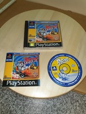 gioco ps1 originale Looney Tunes Racing PAL versione UK completo exc con