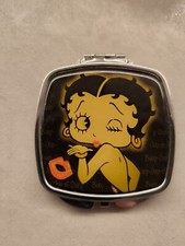 Betty Boop Specchietto Quadrato Vintage cm 7x 6,5