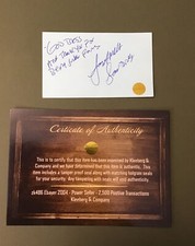 Autograph JAY MELLO  JAWS