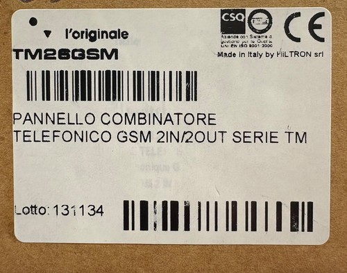 Modulo gsm per centrali - per,