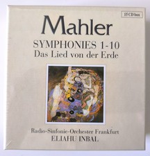 New Sealed 15 CDs Box MAHLER