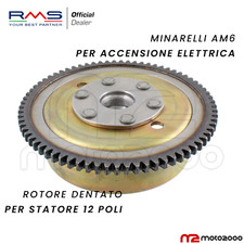 VOLANO ROTORE DENTATO STATORE