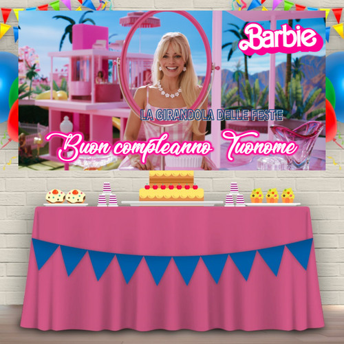 Striscione banner barbie film - banner,