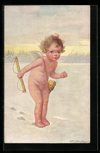 Cartolina artistica wally - artistica,