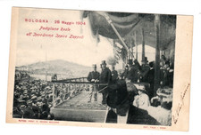 Cartolina - Bologna - 28 Maggio 1904 - I Reali all' Ippodromo Ippico Zappoli