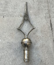 ANTICO PUNTALE PER BASTONE BANDIERA - PUNTALE PER ASTA PORTA BANDIERA- 1940