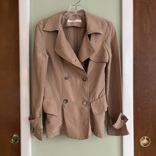 Giacca blazer trench corto