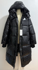 Zara Giacca Anorak Nera Lunga