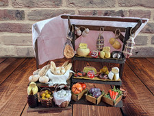 presepe pastore banco grande mercato terracotta dipinto a mano