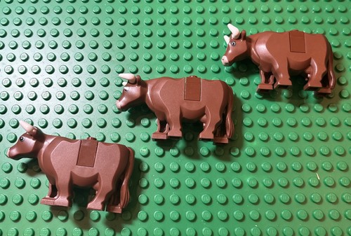 Lego mucca marrone - lego,