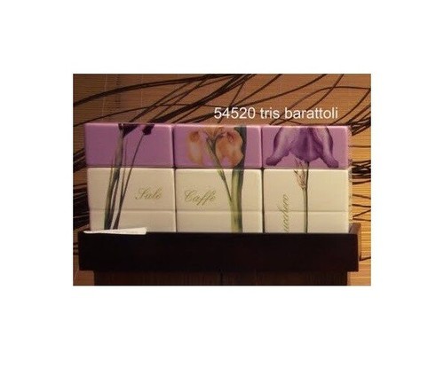 Set barattoli cucina con - 3,
