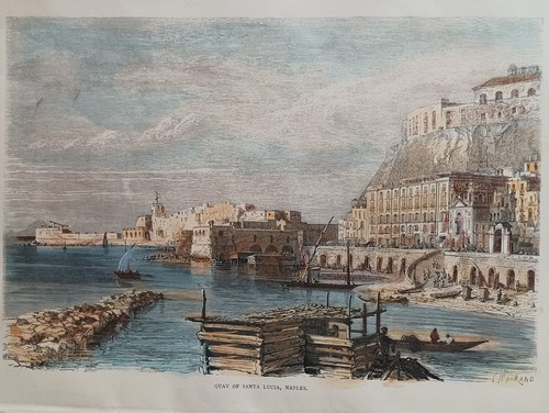 Stampa antica napoli - stampa, borgo