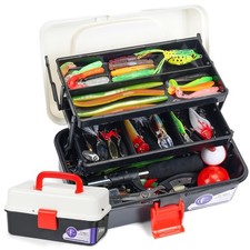 Caja De Pesca De Tres Niveles