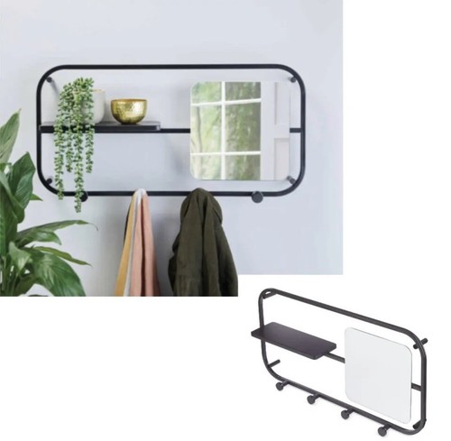 Wall mirror with shelf - mirror,