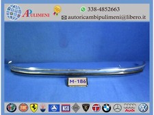 LAMA PARAURTI POSTERIORE CROMATO C/GOMMA LISCIA SOTTILE FIAT 126