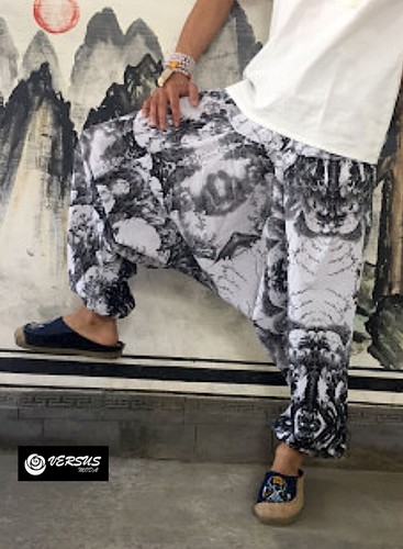 Pantaloni uomo harem alla - pantaloni,