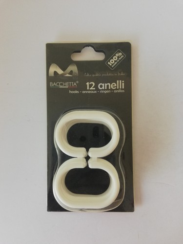 Blister 12pz ganci in pvc - 12pz.,