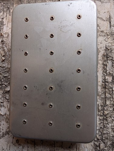 Fly case vintage alluminio - case, in