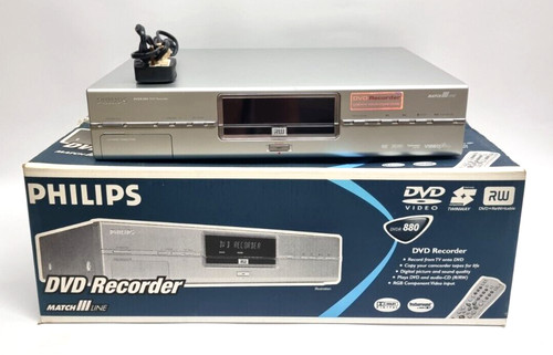 Philips dvdr 880 - philips,