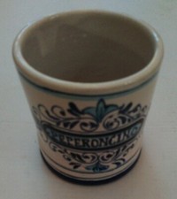 Barattolo Porta Penne / Porta Oggetti in Ceramica - VECCHIA URBINO -Come da foto