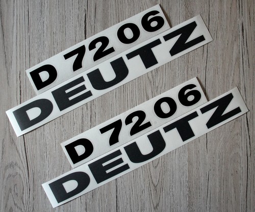 Adesivo deutz per trattore - adesivo,