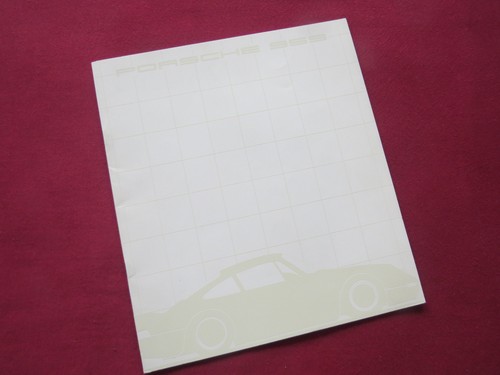 Brochure porsche 959 1984 - porsche, 20