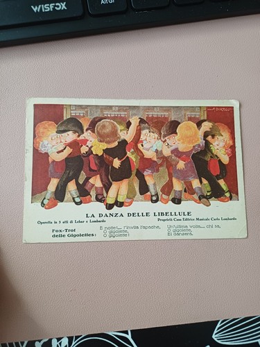 Cartolina illustratore - cartolina,